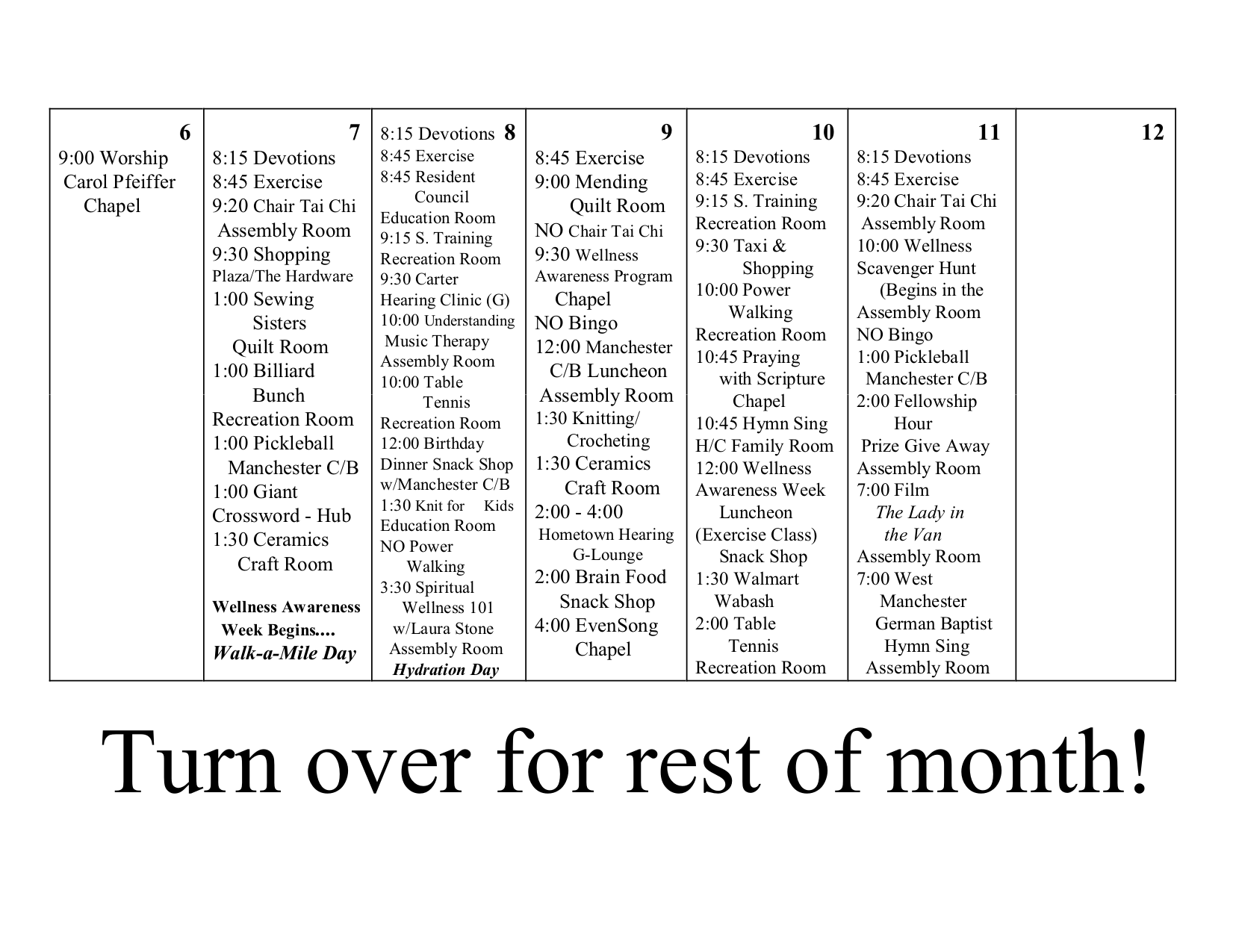 Timbercrest Senior Living Community Assisted Living, Nursing Home